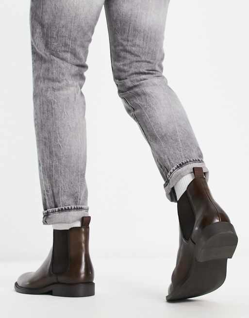 Office - Bruno - Bottines Chelsea en cuir - Marron , 2 de 4