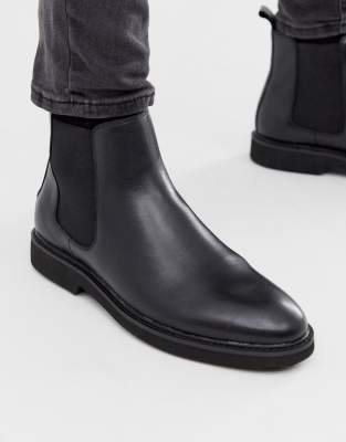 office heeled chelsea boots