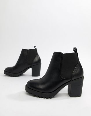 office heeled chelsea boots