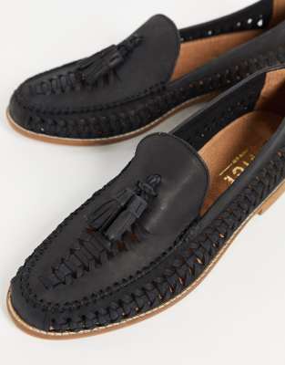 woven tassel loafers mens