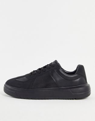Office cryus trainers in black