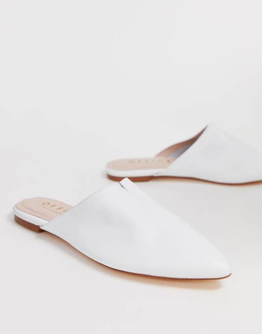 Office store white mules