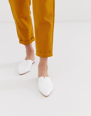 office white mules