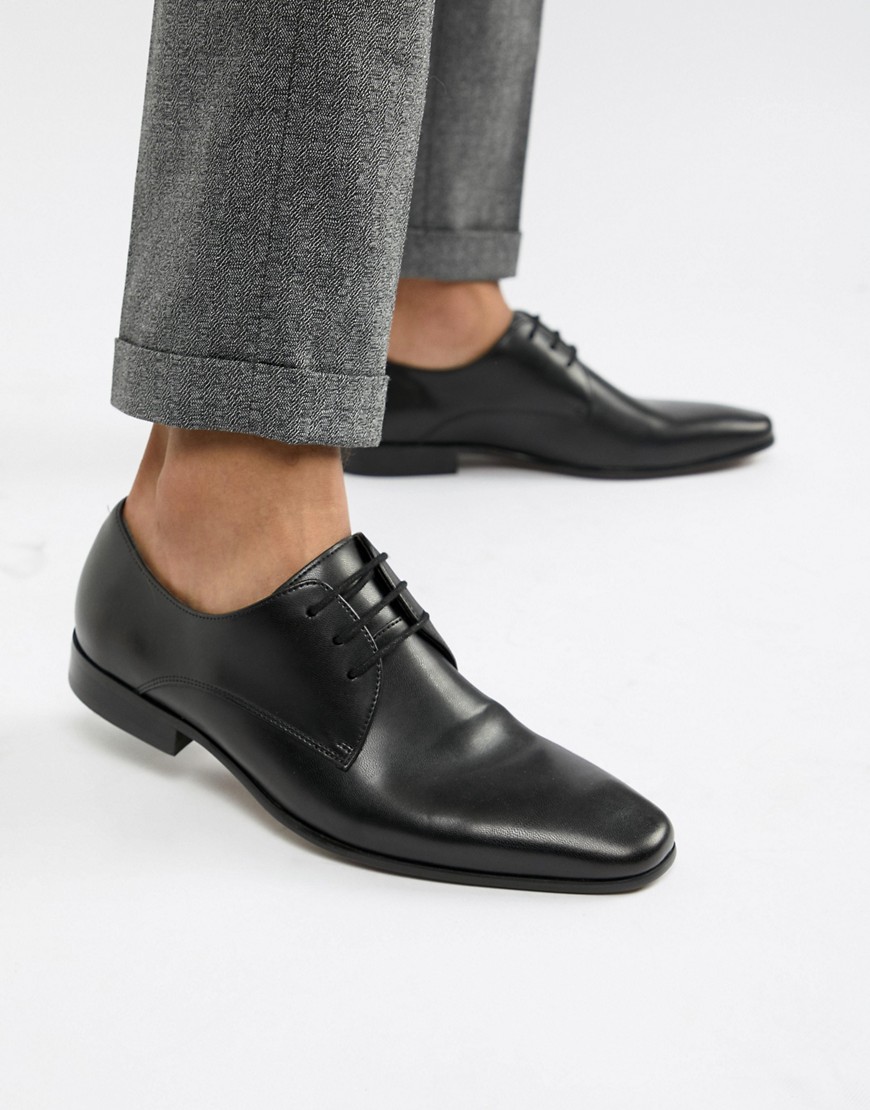 Office - Glide - Derby schoenen van zwart leer