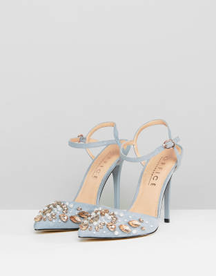 asos embellished shoes