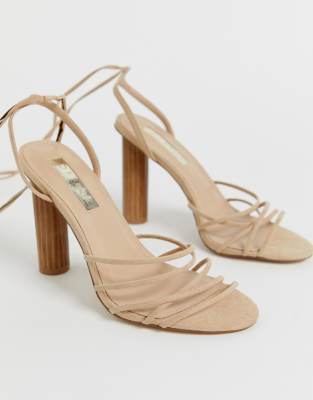 office tie up sandals