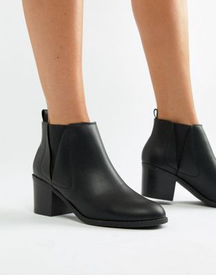 office heeled chelsea boots