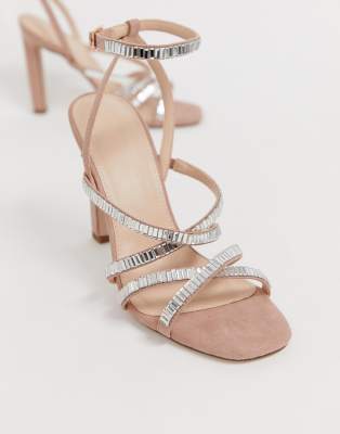 office diamante sandals
