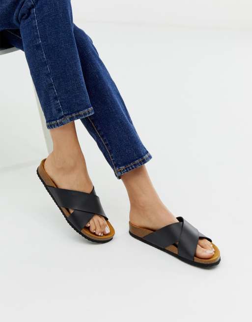 Office black sliders sale