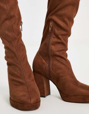 tan suede sock boots