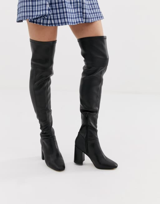 Office over the knee boots sales