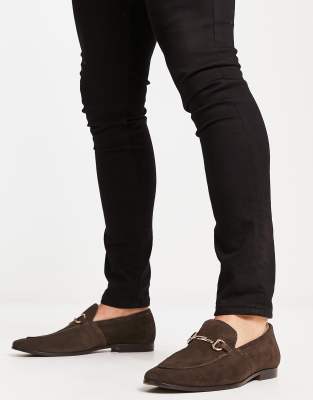 Office lemming bar loafers in brown suede - Click1Get2 Black Friday