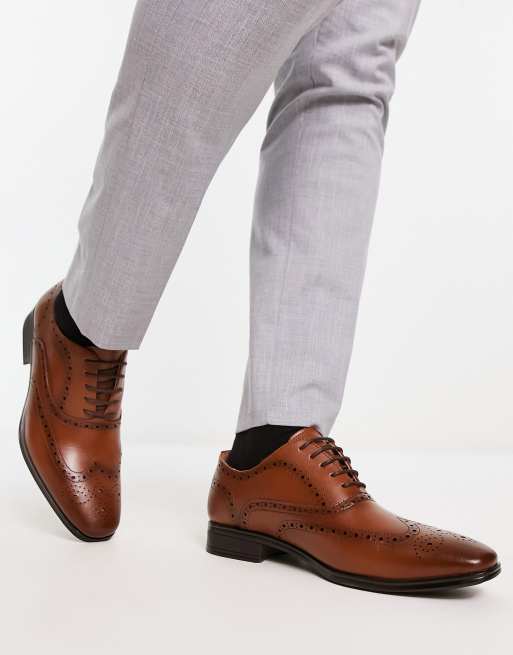 Asos store tan brogues