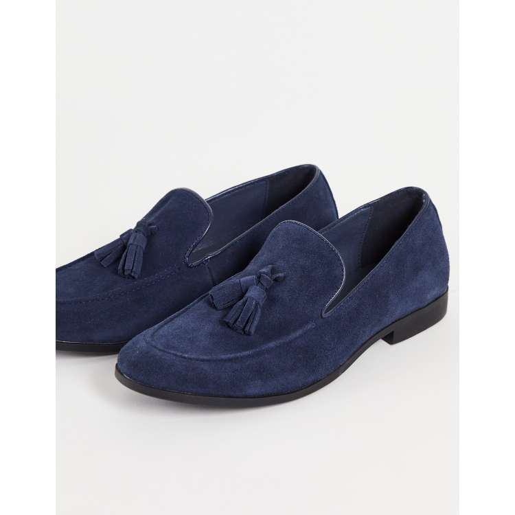 Office navy loafers store