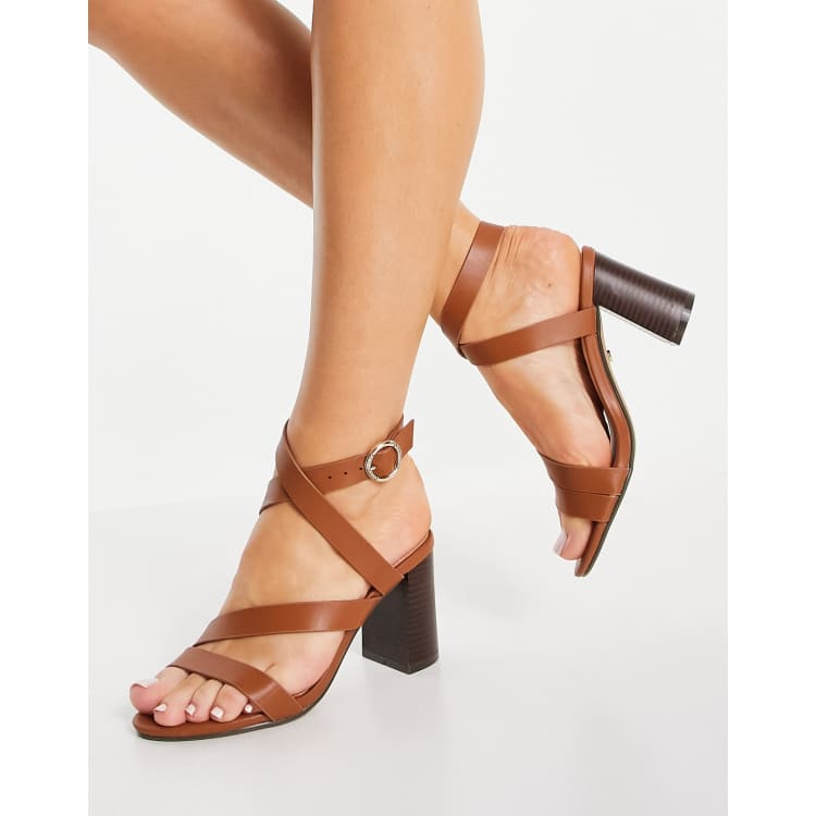 Brown tan sandals outlet heels