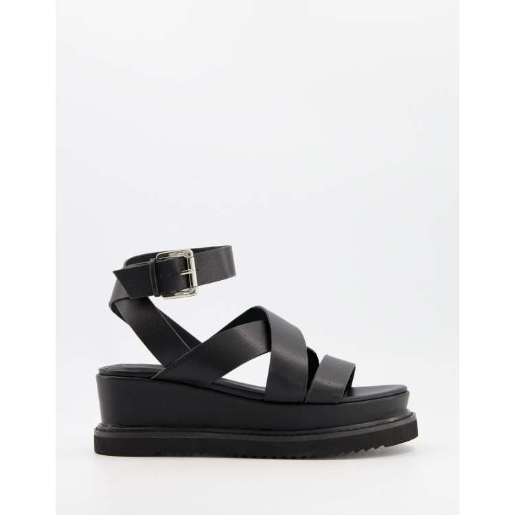 Flatform sandals hot sale office