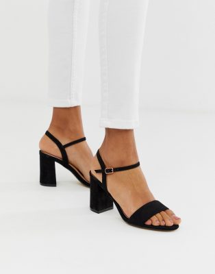 OFFICE modesty block heel sandals | ASOS