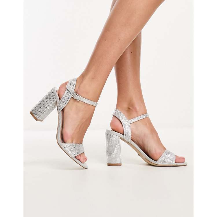 Mona - T Strap Block Heel Pumps