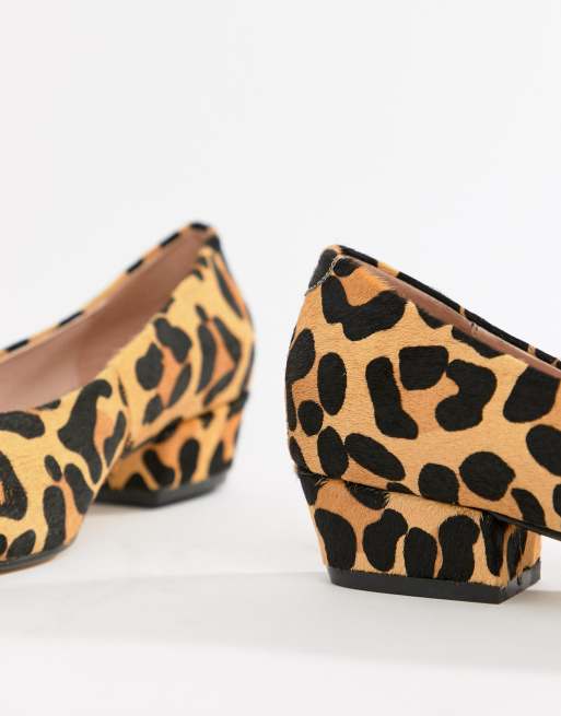 Office leopard hot sale print shoes