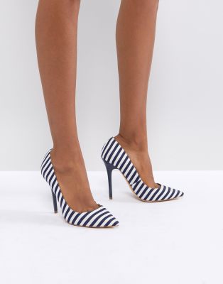 Office On Tops Striped Pumps | ASOS