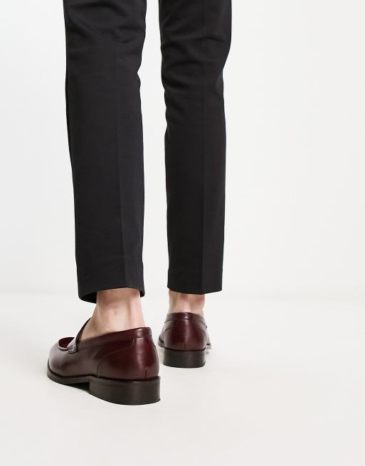 Office Patent Velvet Loafers