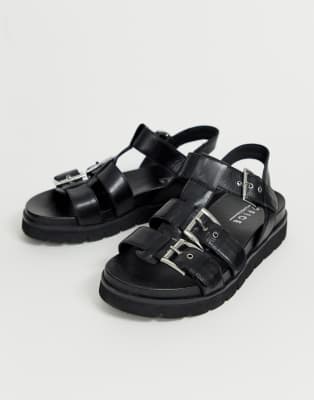 asos buckle sandals