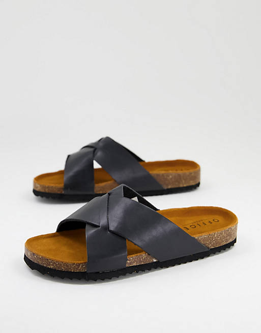 Office Silas sandals in black