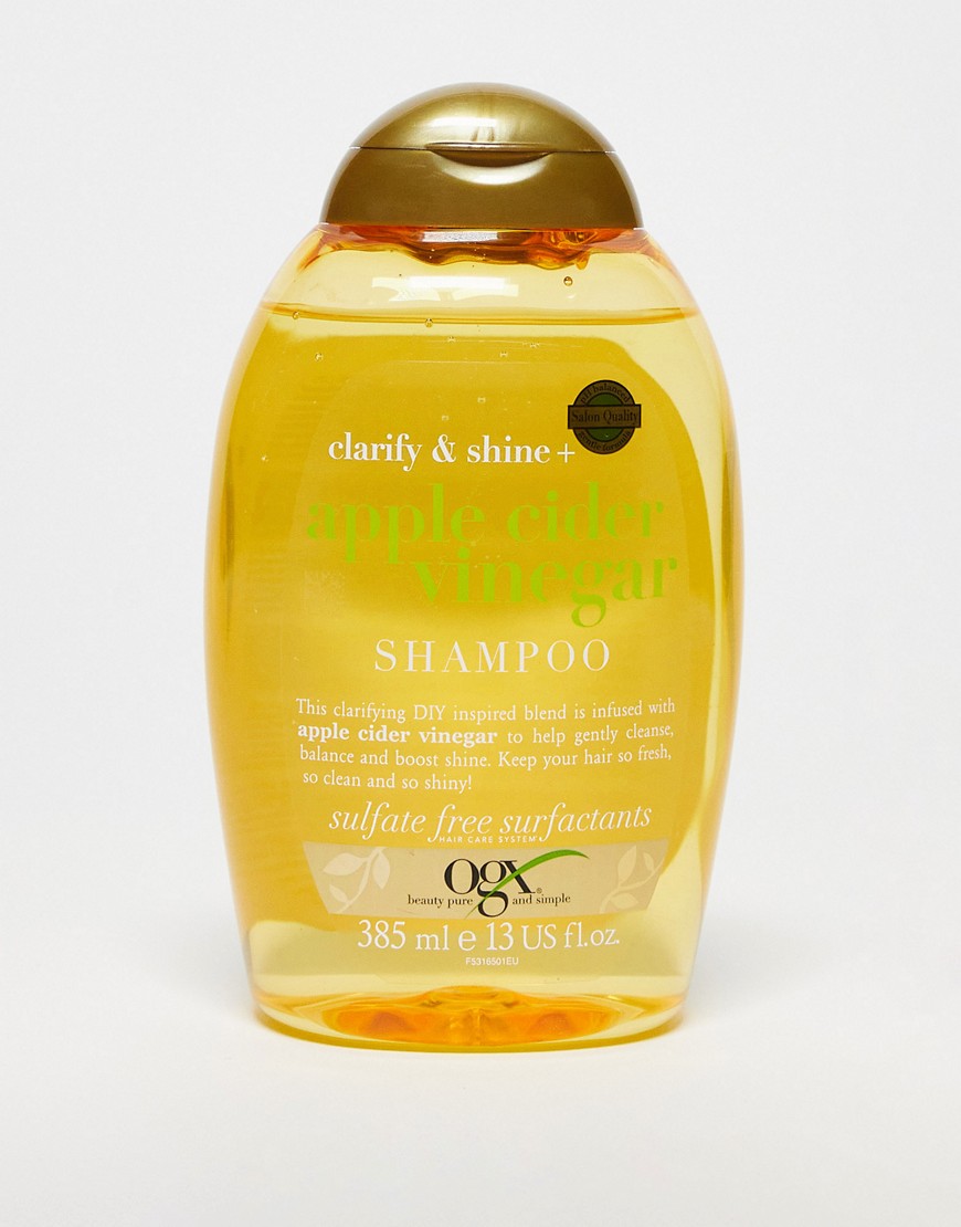 OGX Clarify & Shine+ Apple Cider Vinegar Shampoo 394g-No colour