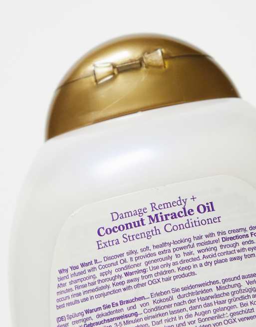 OGX Damage Remedy+ Coconut Miracle Oil Conditioner 385ml, 2 of 4