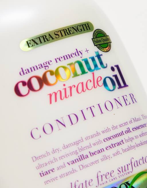 OGX Damage Remedy+ Coconut Miracle Oil Conditioner 385ml, 3 of 4