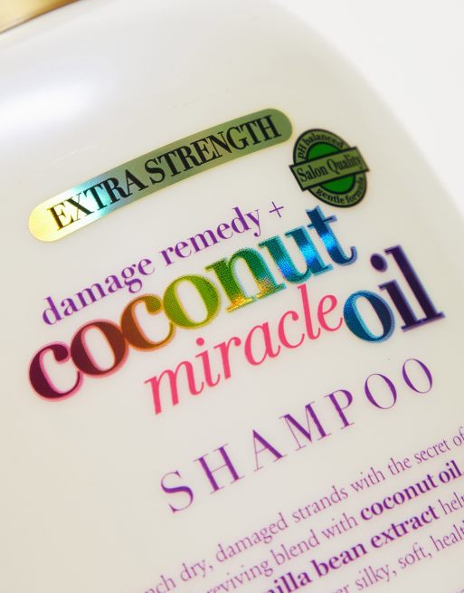 OGX Damage Remedy+ Coconut Miracle Oil Shampoo 385ml, 2 of 4