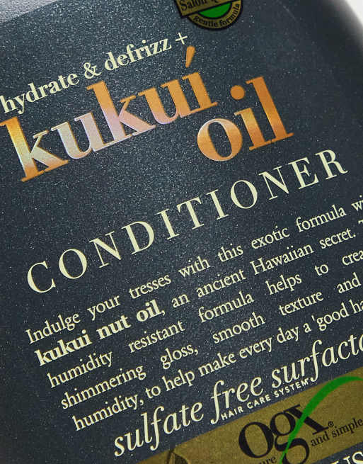OGX Hydrate & Defrizz+ Kukui Oil Conditioner 385ml, 3 of 4