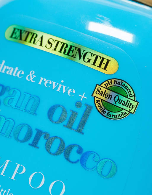 OGX Hydrate + Revive Argan Oil of Morocco Extra Strength Shampoo 385mL, 4 of 4