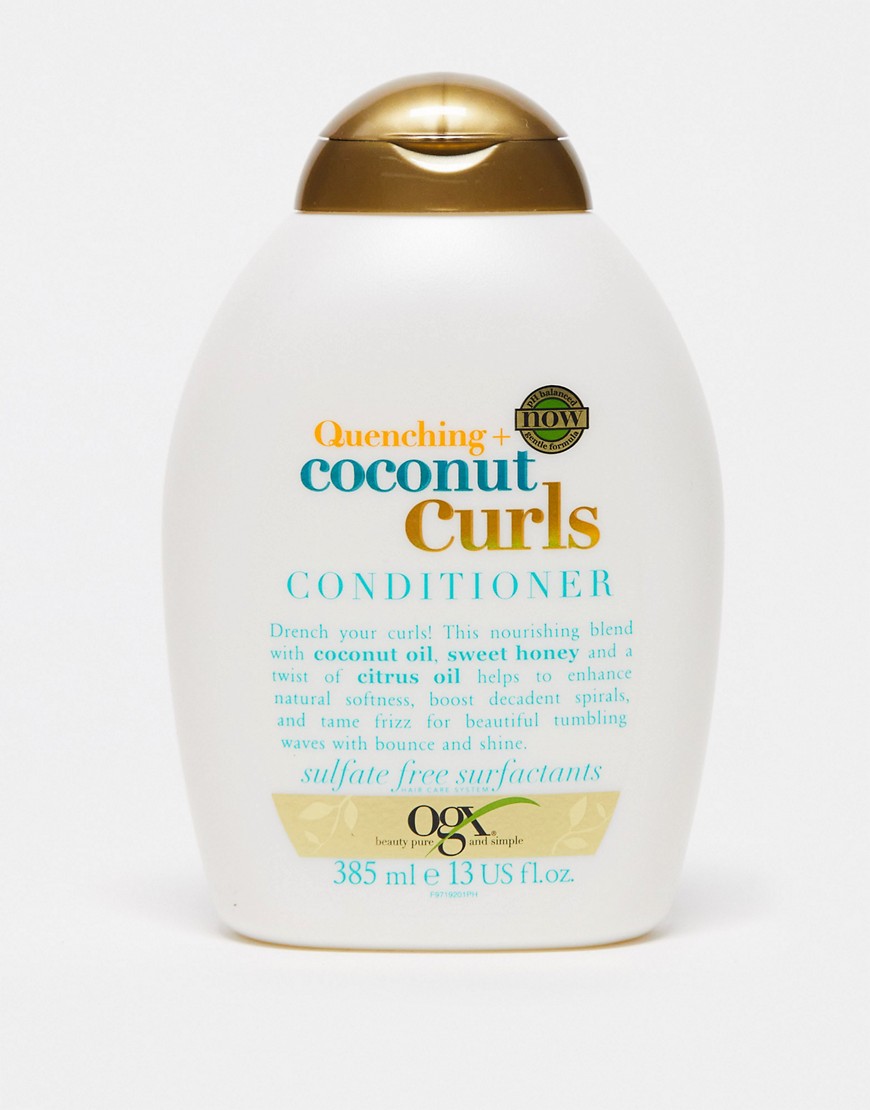 OGX Quenching + Coconut Curls Conditioner 385ml-No colour
