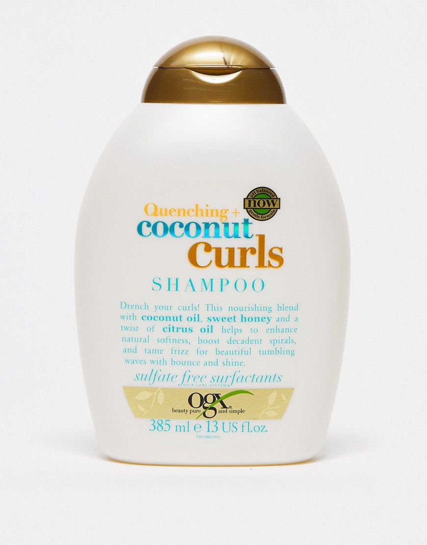 OGX Quenching + Coconut Curls Shampoo 385ml-No colour