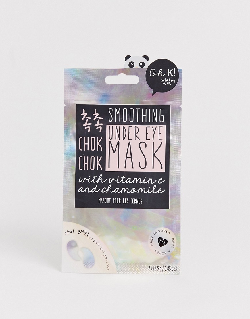 Oh K! – Chok Chok – Undereye Mask – Mask för huden under ögonen-Ingen färg