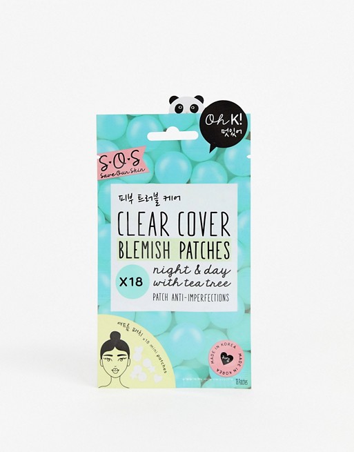 Oh K! SOS Clarifying Blemish Patches (18 pack)