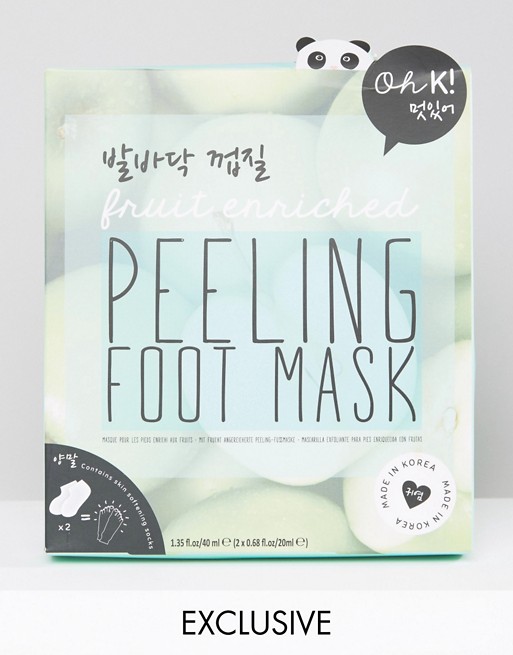 Oh K! Fruit Exfoliating Peeling Foot Gel Mask