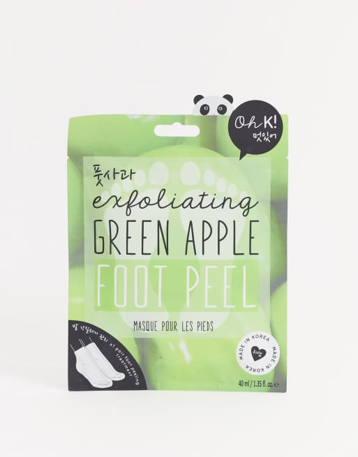 Oh K! – Fuß-Peeling mit grünem Apfel