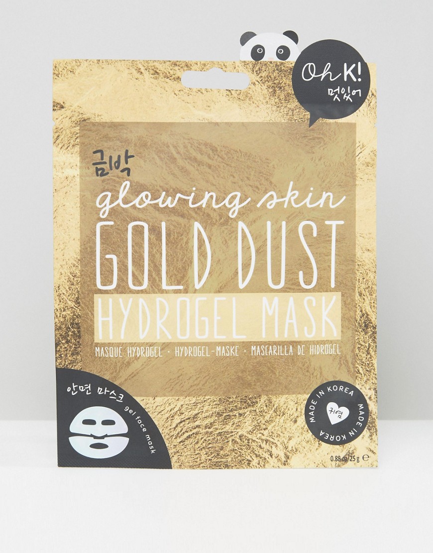 Oh K! – Glowing Skin Gold Leaf Gel Mask – Gelmask i guld-Ingen färg