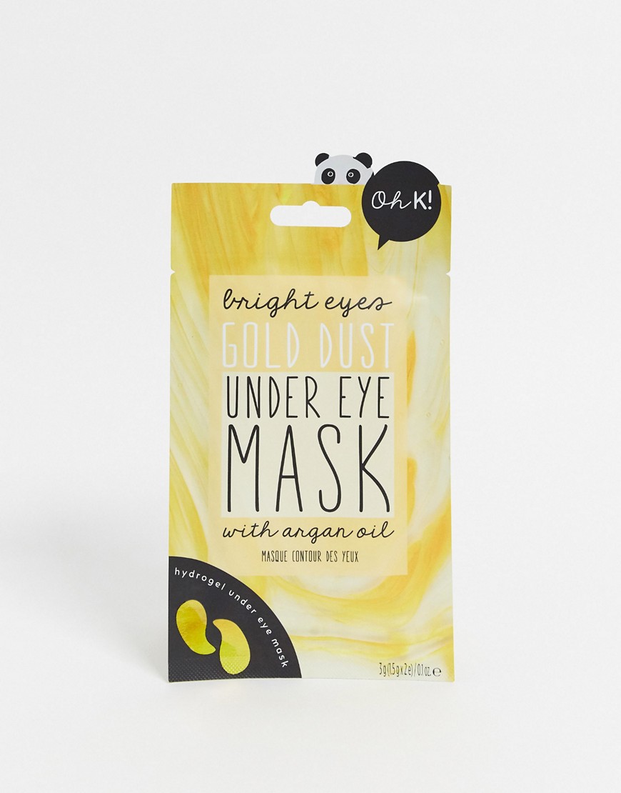 Oh K! – Gold Dust Under Eye Mask – Ögonmask-Ingen färg