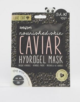 Oh K! – Nourished Skin Caviar Hydrogel Face Mask – Ansiktsmask-Ingen färg
