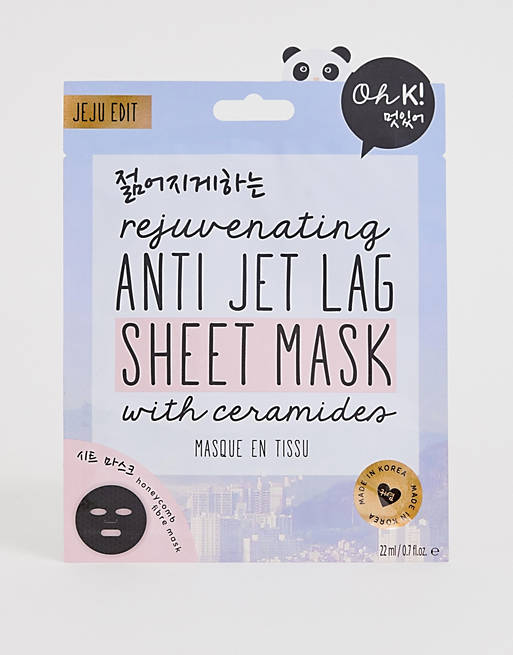 Oh K! – Rejuvenating Anti Jet Lag – Sheet mask