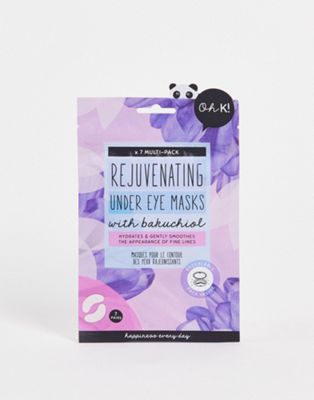 Oh K! Rejuvenating Under Eye Mask with Bakuchiol (7 pairs)
