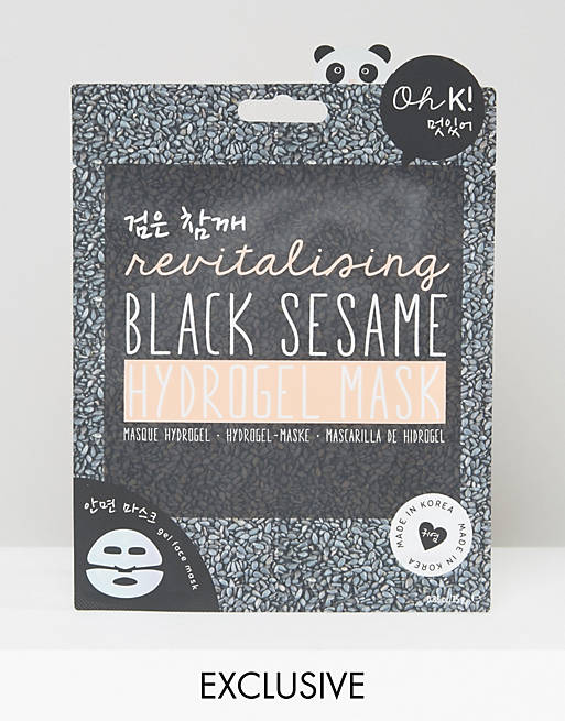 Oh K! Revitalises Skin Black Sesame Gel Mask