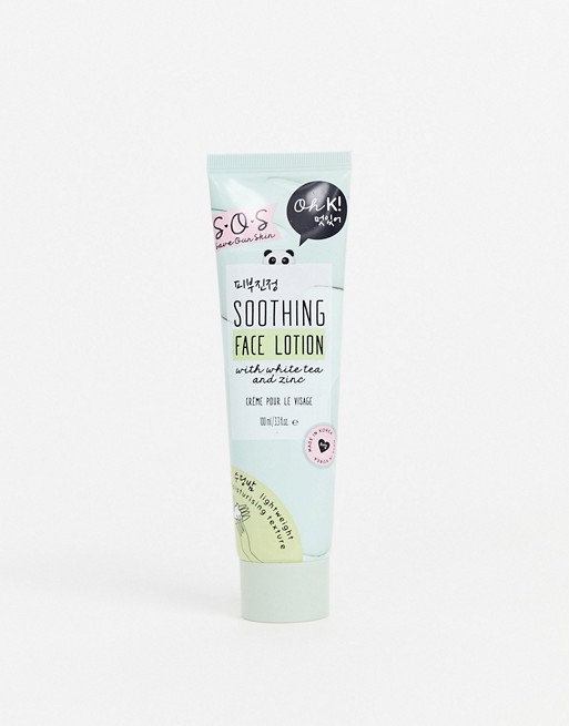 Oh K! SOS Soothing Face Lotion with White Tea & Zinc 100ml