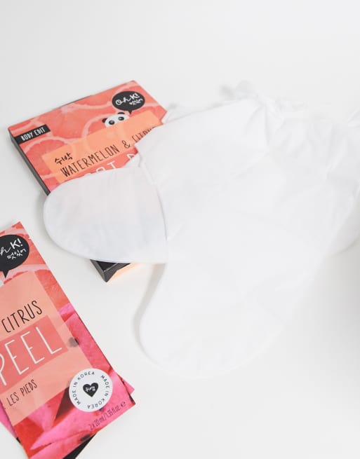 Oh K! - Watermelon pink foot peel - Voetscrub, 2 van 4