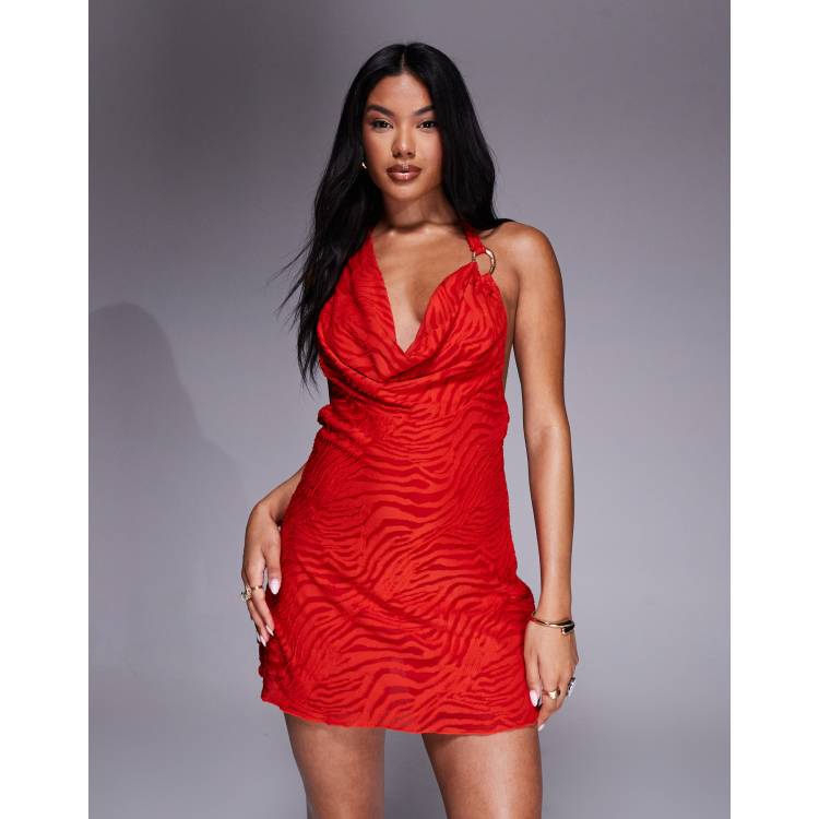 asos red leather dress ASOS's Leather Shirtdress Is the First It Dress of 2020