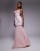 Oh Polly Drop Hem Embellished Floral Maxi Dress With Detachable Skirt