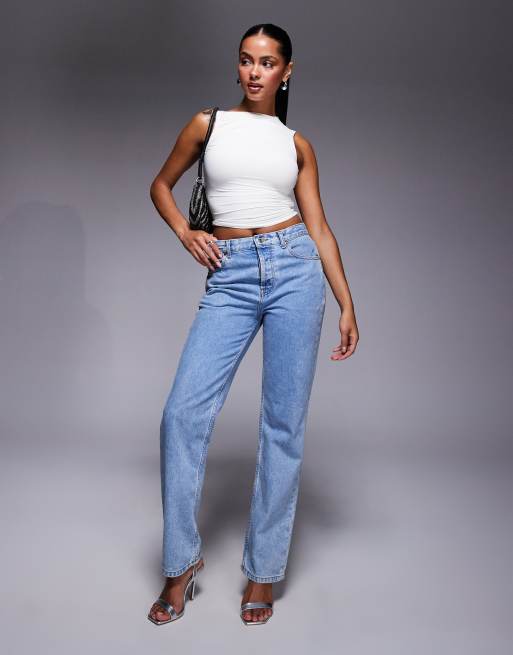 Oh Polly Kirbie asymmetric ruched tank top in vanilla, 2 of 4